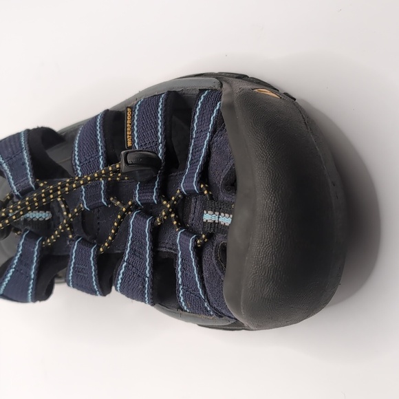 Men's Keen Newport H2 Navy Waterproof Sandals Hiking Shoes Size 8 - Picture 4 of 11